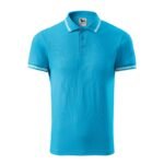 Malfini Urban M MLI-21944 turquoise polo shirt - Image 2