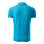 Malfini Urban M MLI-21944 turquoise polo shirt - Image 3