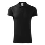 Malfini Victory M MLI-21701 black polo shirt - Image 3