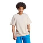 Mens adidas Adicolor Contempo Tee Wonder Beige t-shirt (IM4387) - Image 2