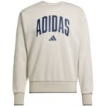 Mens adidas Collegiate Sweatshirt Gray JM1732 - Image 2