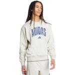 Mens adidas Collegiate Sweatshirt Gray JM1732 - Image 4
