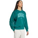 Mens adidas Collegiate Sweatshirt Green JM1733 - Image 4