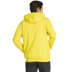Mens adidas Entrada 26 Full Zip Hoody Yellow KF8964 - Image 3