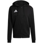 Mens adidas Entrada 26 FZ Hoody Black KF5945 - Image 2