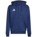 Mens adidas Entrada 26 FZ Hoody navy blue KF5946 - Image 2