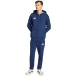 Mens adidas Entrada 26 FZ Hoody navy blue KF5946 - Image 6