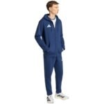 Mens adidas Entrada 26 FZ Hoody navy blue KF5946 - Image 7