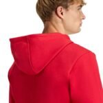 Mens adidas Entrada 26 FZ Hoody red KF5944 - Image 5