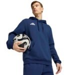 Mens adidas Entrada 26 Hoody navy blue JZ6583 - Image 3