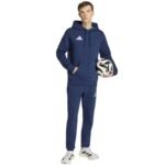 Mens adidas Entrada 26 Hoody navy blue JZ6583 - Image 6