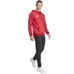 Mens adidas Entrada 26 Hoody red JZ6576 - Image 6