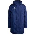 Mens adidas Entrada 26 Stadium Jacket Navy Blue JZ6669 - Image 2