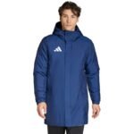 Mens adidas Entrada 26 Stadium Jacket Navy Blue JZ6669