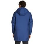 Mens adidas Entrada 26 Stadium Jacket Navy Blue JZ6669 - Image 3