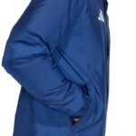 Mens adidas Entrada 26 Stadium Jacket Navy Blue JZ6669 - Image 5