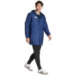 Mens adidas Entrada 26 Stadium Jacket Navy Blue JZ6669 - Image 7