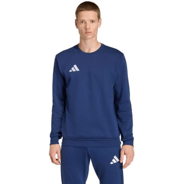 Mens adidas Entrada 26 Sweat Top navy blue JZ6574