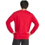 Mens adidas Entrada 26 Sweat Top red JZ6575 - Image 4