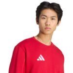 Mens adidas Entrada 26 Sweat Top red JZ6575 - Image 5