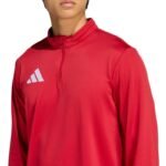 Mens adidas Entrada 26 Training Top red JZ6650 - Image 4