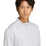 Mens adidas Entrada 26 Training Top sweatshirt gray JZ6654 - Image 4