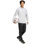 Mens adidas Entrada 26 Training Top sweatshirt gray JZ6654 - Image 7