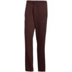 Mens adidas Essentials 3-Stripes Fleece Pants Brown JX0713 - Image 2