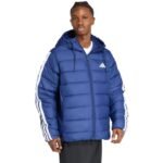 Mens adidas Essentials CLIMAWARM 3-Stripes Jacket Blue JX7771