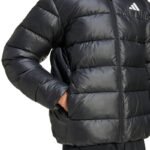 Mens adidas Essentials Climawarm Synthetic Down Jacket Black JV7718 - Image 5