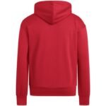 Mens adidas Essentials Feelcozy Hoodie red KC0907 - Image 3