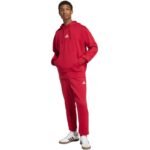 Mens adidas Essentials Feelcozy Hoodie red KC0907 - Image 7