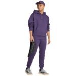 Mens adidas Essentials Feelcozy purple sweatshirt JX5661 - Image 6