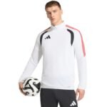 Mens adidas Tiro 26 League Training Top white, black, and red KR0371