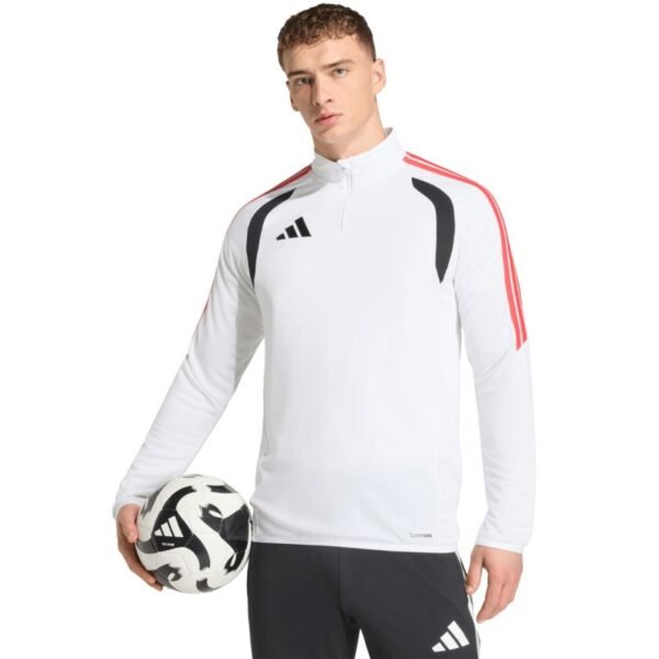 Mens adidas Tiro 26 League Training Top white, black, and red KR0371
