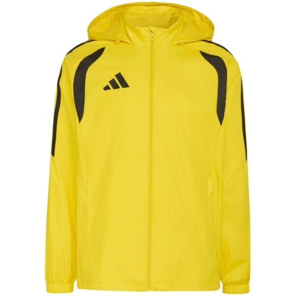 Mens adidas Tiro 26 League Windbreaker Jacket Yellow JY9735
