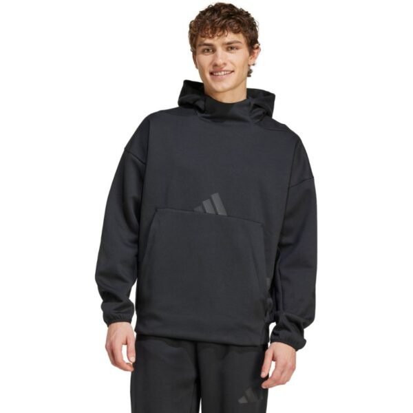 Mens adidas ZNE Hoodie Black JE7537