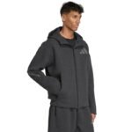 Mens adidas ZNE PR FZ sweatshirt black JM6055 - Image 4