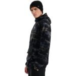 Mens fleece sweatshirt 4F M427 multicolor allover 4FWAW25TFLEM427 90A - Image 4