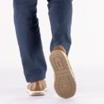 Mens leather openwork moccasins brown Rieker 11955-64 - Image 6