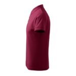 Mens Pique Polo Shirt (garnet) - Image 4
