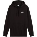 Mens Puma ESS 2 Color Small No. 1 Logo Hoodie Black 684719 01