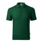 Mens Reserve Polo Shirt (Dark Green) - Image 2