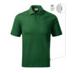 Mens Resist Heavy Polo Shirt (Bottle Green 06 (Brand Label))