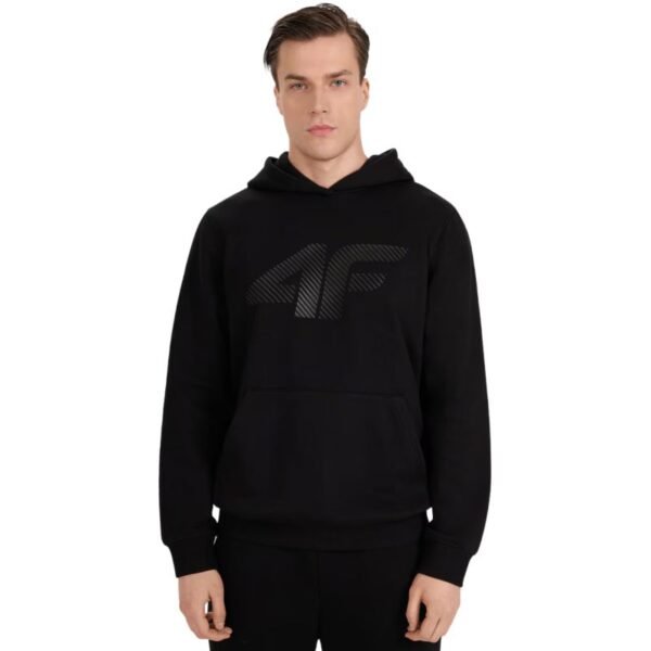 Mens sweatshirt 4F M1766 deep black 4FWMM00TSWSM1766 20S