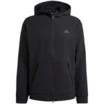 Mens sweatshirt adidas Designed for Training COLD.RDY Full-Zip Hoodie black IN5607 - Image 2