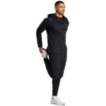 Mens sweatshirt adidas Designed for Training COLD.RDY Full-Zip Hoodie black IN5607 - Image 6