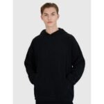 Mens sweatshirt with hood, open, 4F 4FRSS25TSWSM2181-20S