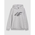 Mens sweatshirt with hood, open, 4F 4FWMM00TSWSM1766-27M - Image 5
