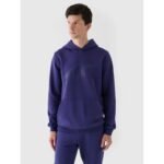 Mens sweatshirt with hood, open, 4F 4FWMM00TSWSM1766-31S